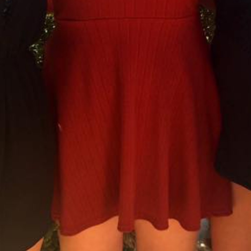 Rust colored dress - Picture 3 of 4